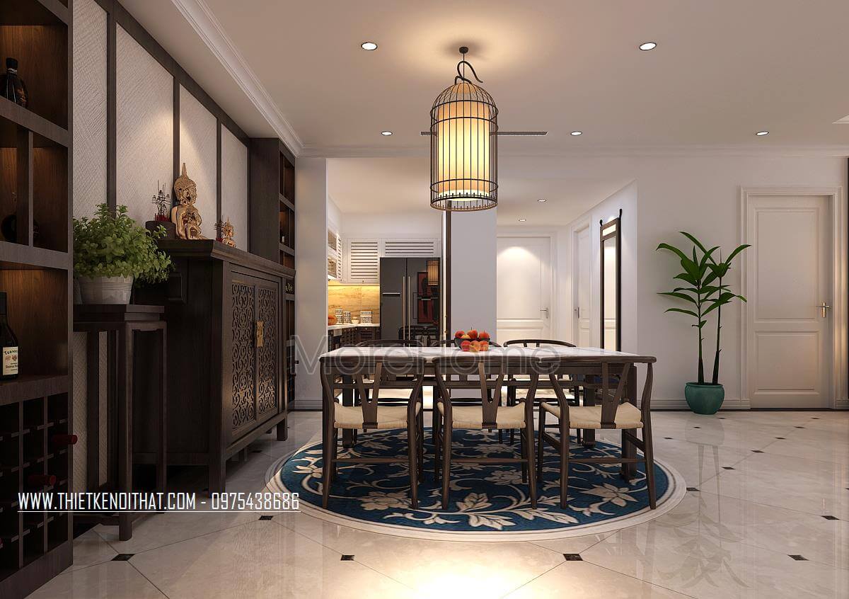 Thiết kế nội thất chung cư Thăng Long Number On